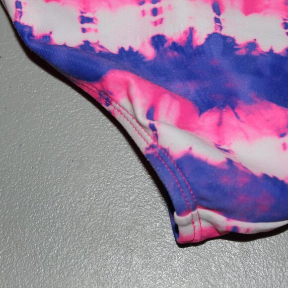Purple & Pink 2 Pcs Justice Bikini Swimsuit Size 8 - Picture 11 of 11